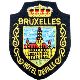 Embr. Badge 477 Brussels Hv