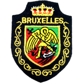 Embr. Badge 478 Brussels St-Michel