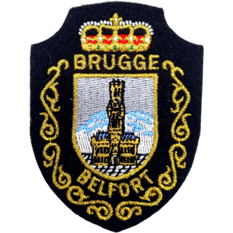 Embr. Badge 483 Brugge Belfort