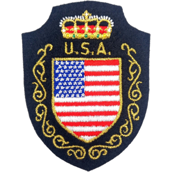Embr. Badge 1180 Usa