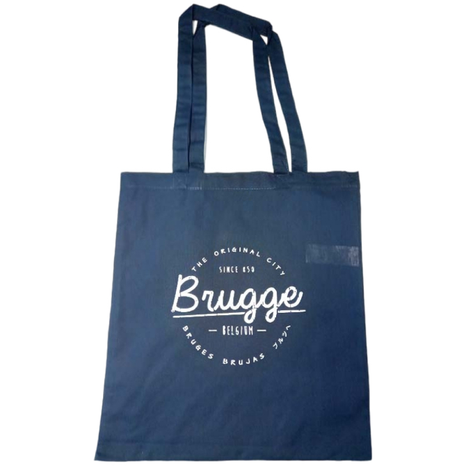 Cotton Bag Brugge Original Navy