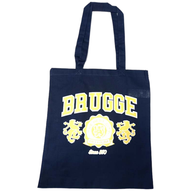 Cotton Bag Brugge 2 Lions Navy