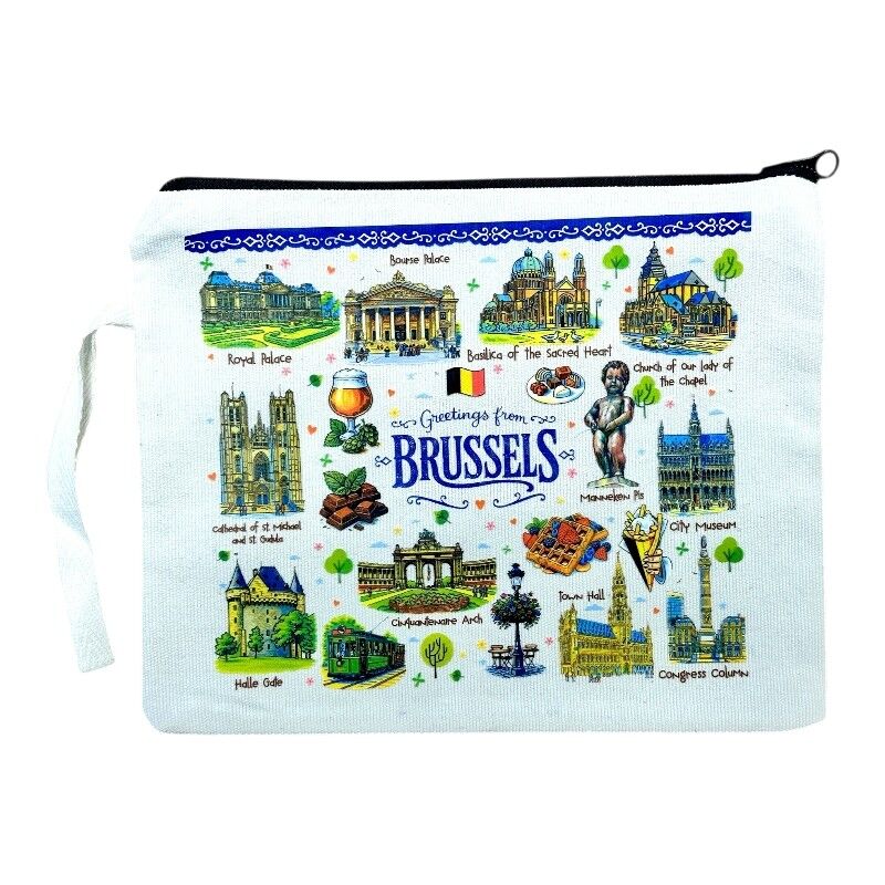 Beauty bag Brussel stijl 2