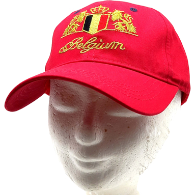 Cap Belgium Kingdom Red 6/144