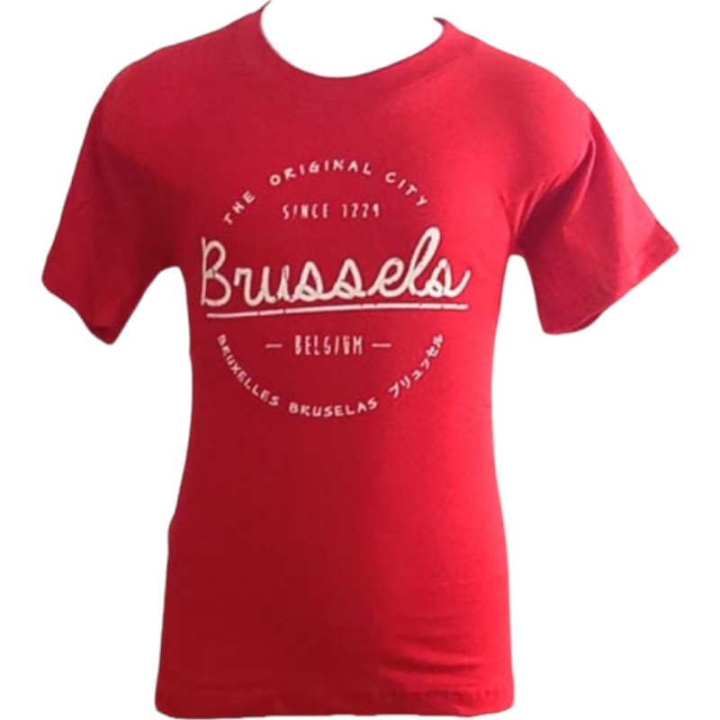 T-Shirt Kids Brussels Original Red