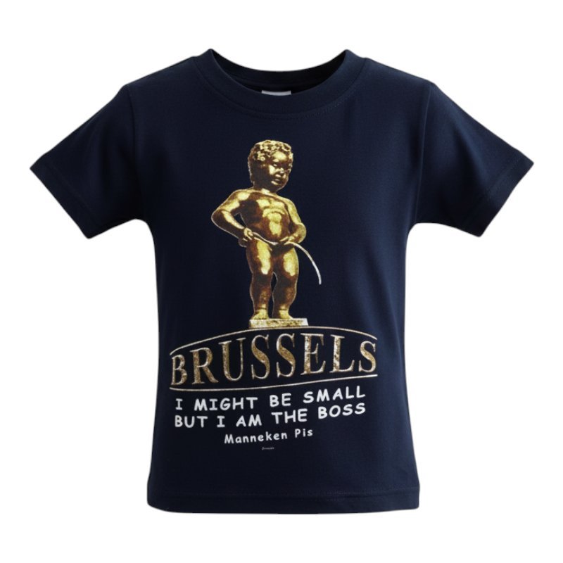 T-shirt kind Manneke Pis boss navy  11-12