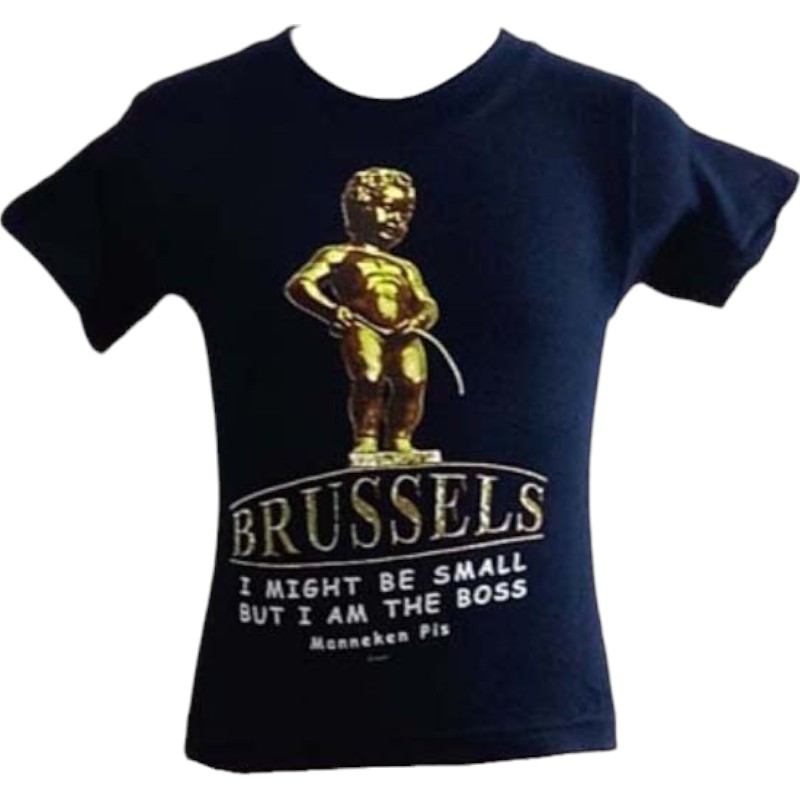 T-shirt kids m.pis boss navy L