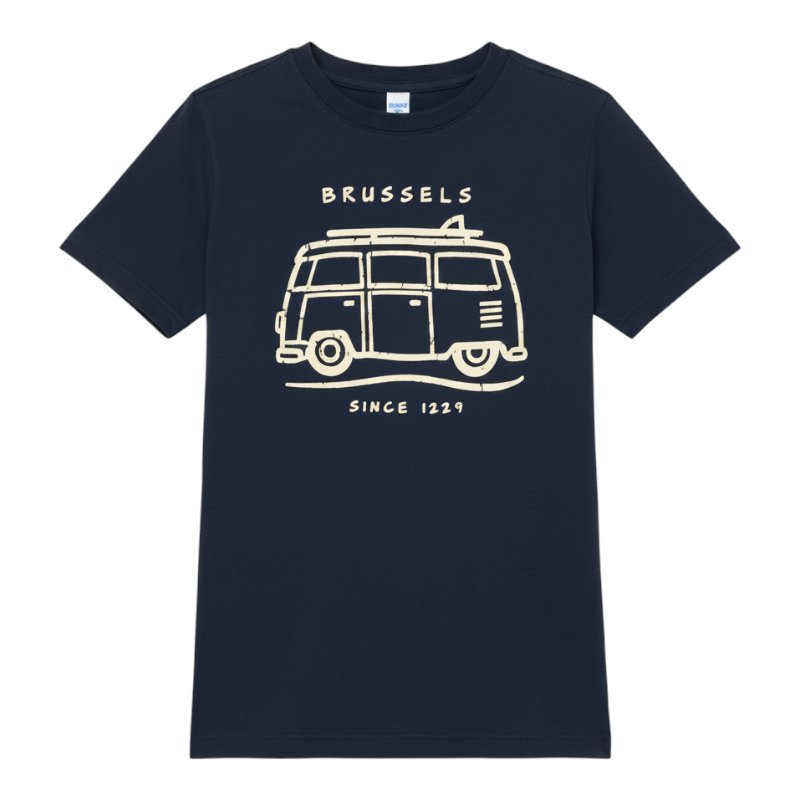 T-shirt kind Brussels surf navy  9-10