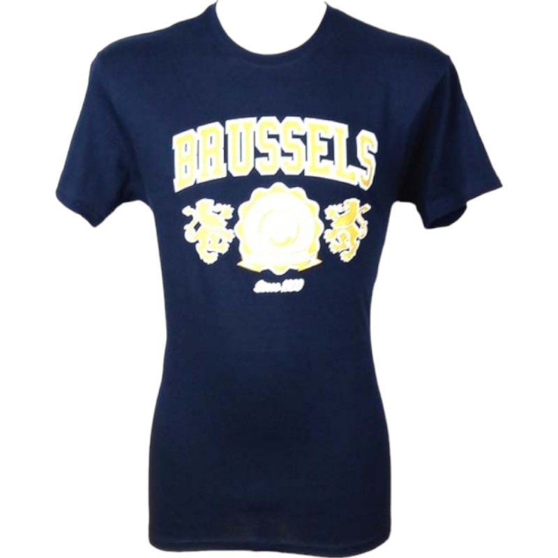 T-Shirt Adults Brussels 2 Lions Navy