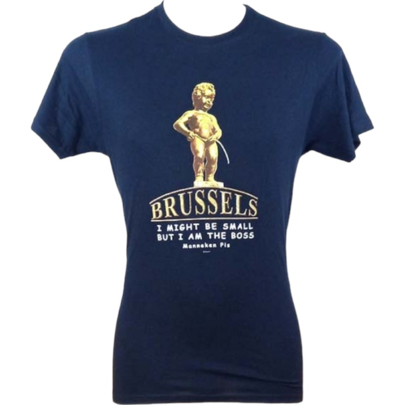 T-shirt adults m.pis boss navy L