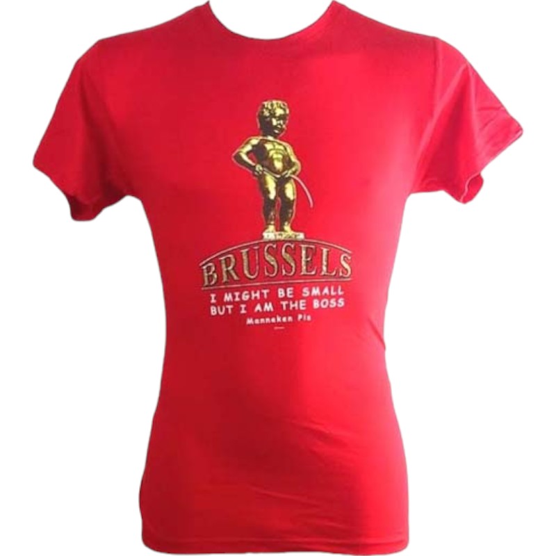 T-shirt adults m.pis boss red L