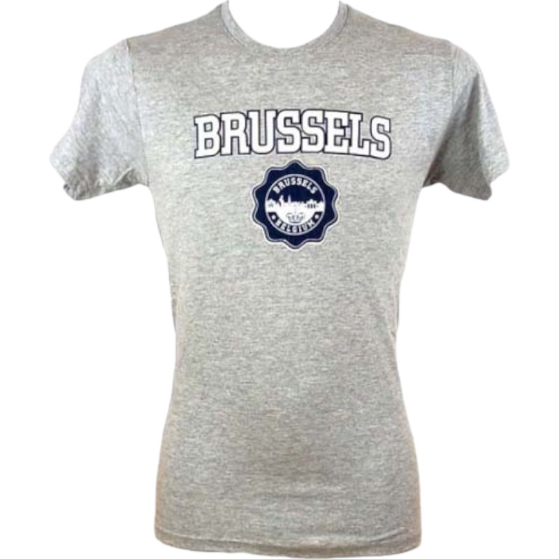 T-Shirt Adults Brussels Fl Grey
