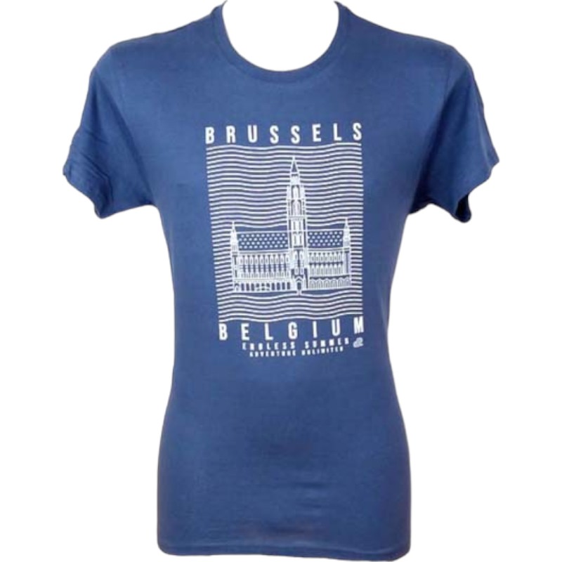 T-Shirt Adults Brussels Summertime Denim