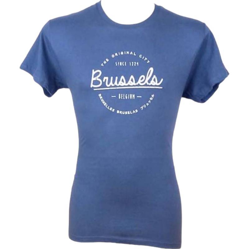 T-shirt adults Brussels original denim L