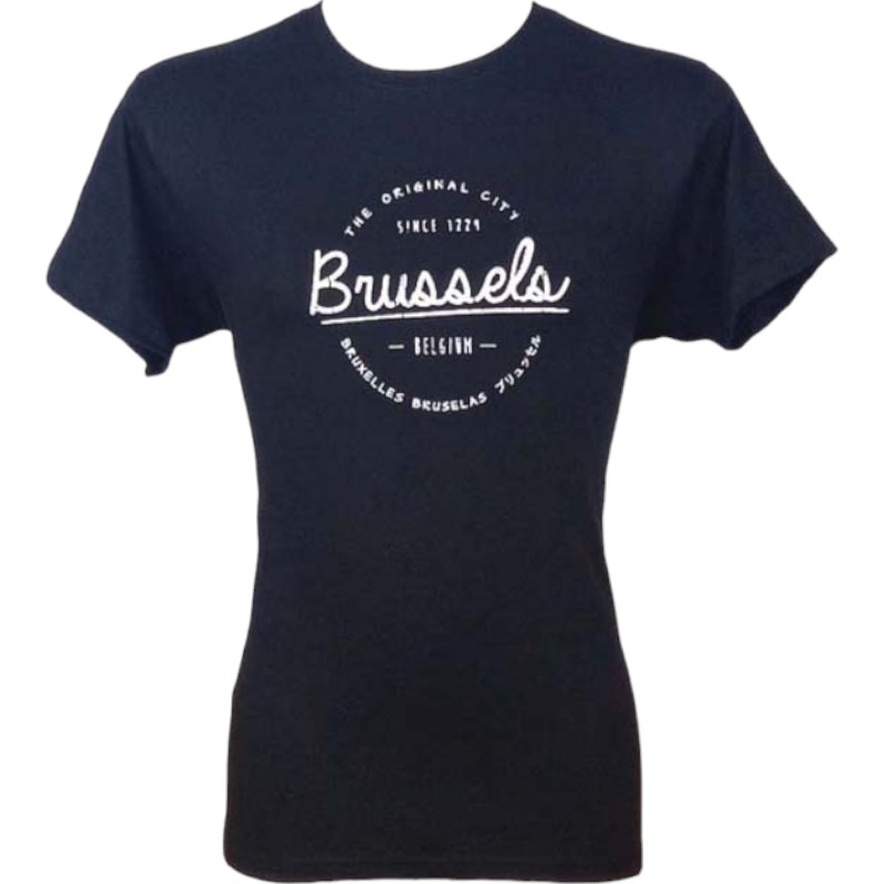 T-shirt adults Brussels original black L