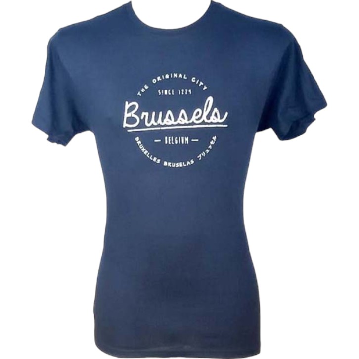 T-shirt adults Brussels original navy L