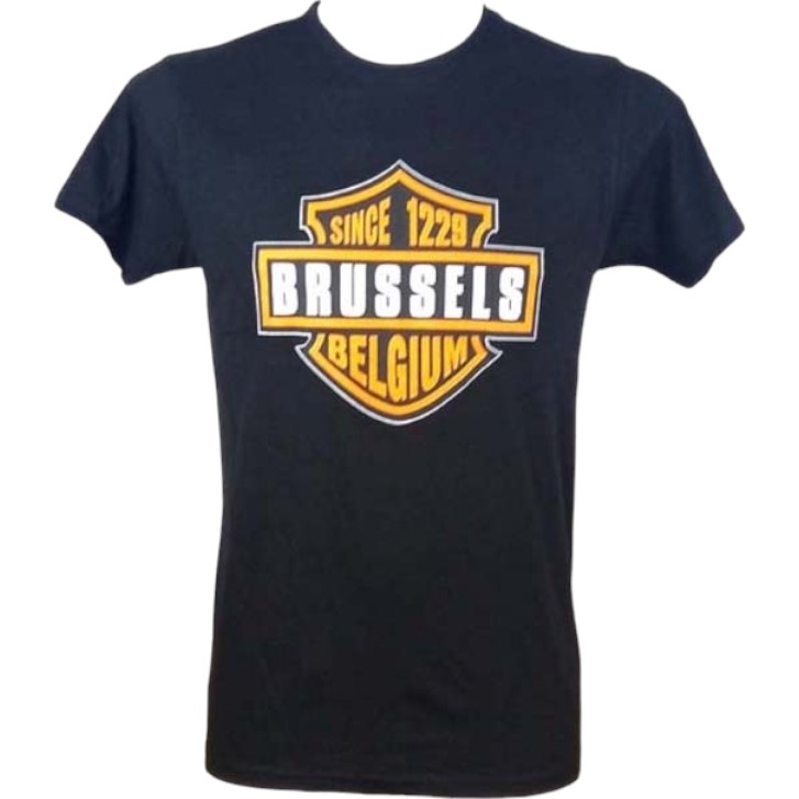 T-shirt adults Brussels hd black L