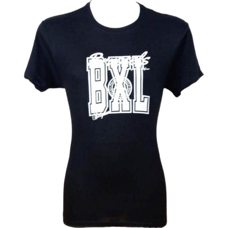 T-Shirt Adults Brussels Bxl Black