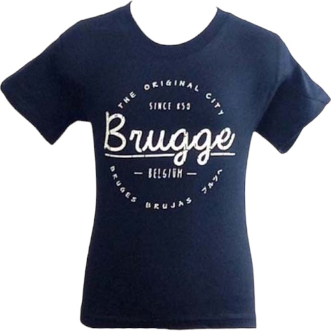 T-shirt kids Brugge original navy  1-2