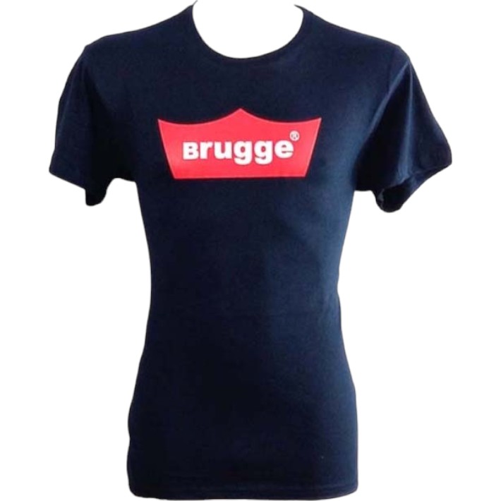 T-Shirt Adults Brugge Red Crown Navy