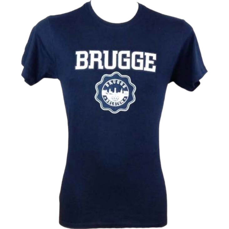 T-Shirt Adults Brugge Fl Navy