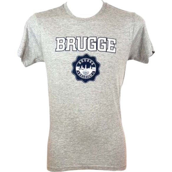 T-shirt adults Brugge fl grey L