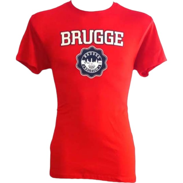 T-Shirt Adults Brugge Fl Red