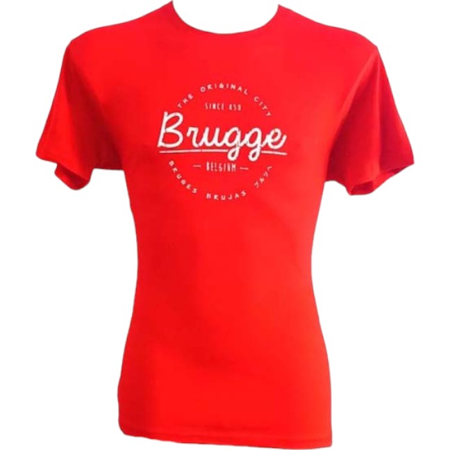 T-shirt adults Brugge original red L