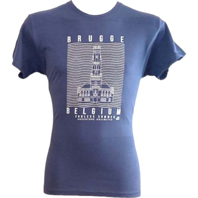 T-Shirt Adults Brugge Summertime Denim