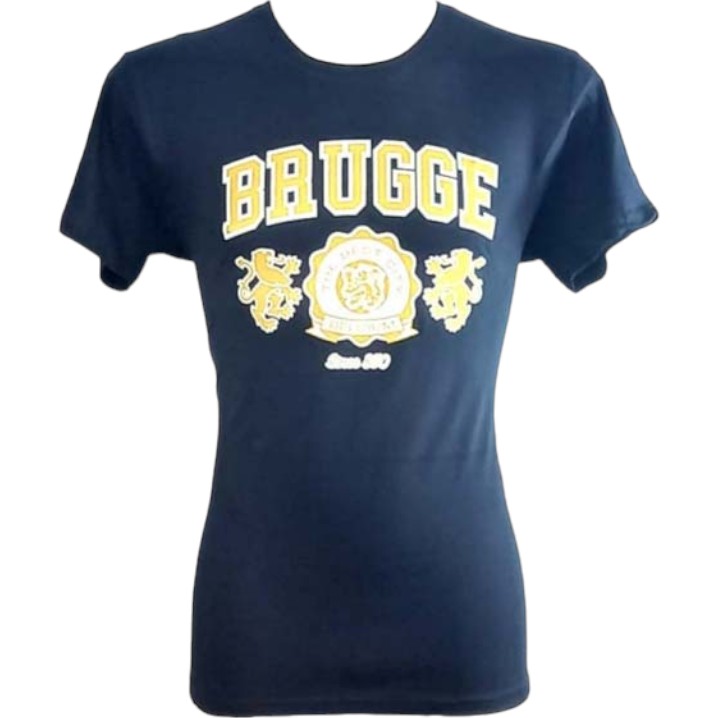 T-shirt adults Brugge 2 lions navy L