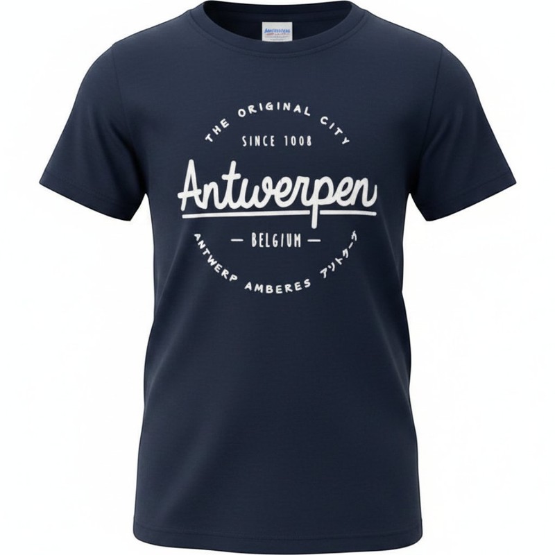 T-shirt kind Antwerpen original navy  11-12