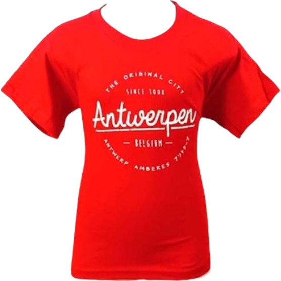 T-Shirt Kids Antwerpen Original Red