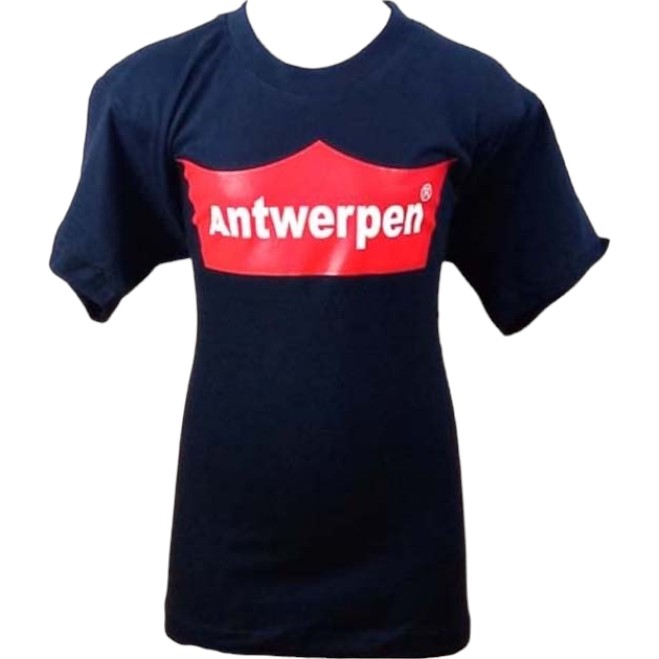 T-Shirt Kids Antwerpen Red Crown Navy