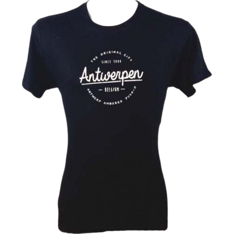 T-Shirt Adults Antwerpen Original Black