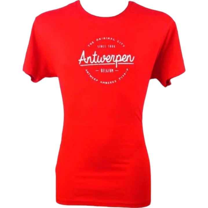 T-Shirt Adults Antwerpen Original Red