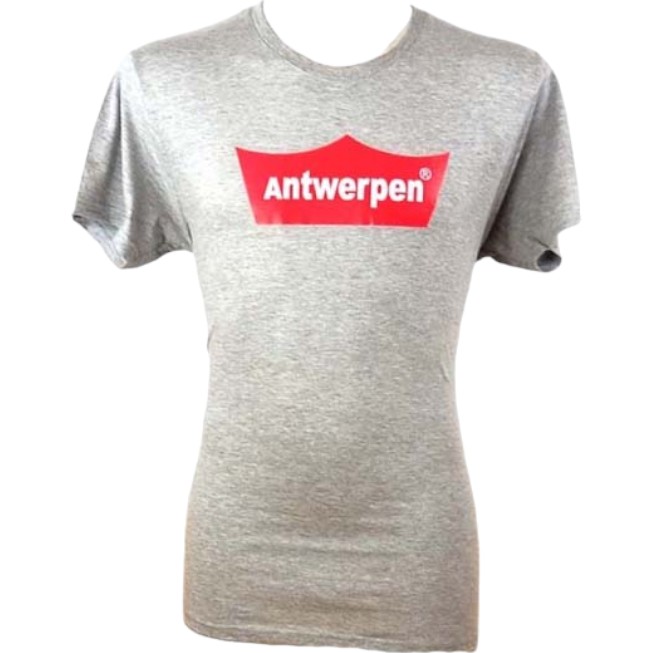 T-Shirt Adults Antwerpen Red Crown Grey
