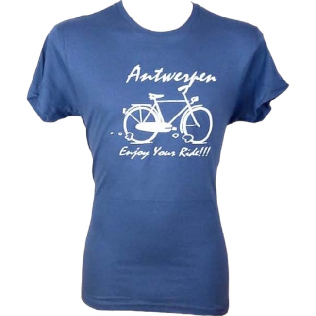 T-shirt adults Antwerpen ride denim L