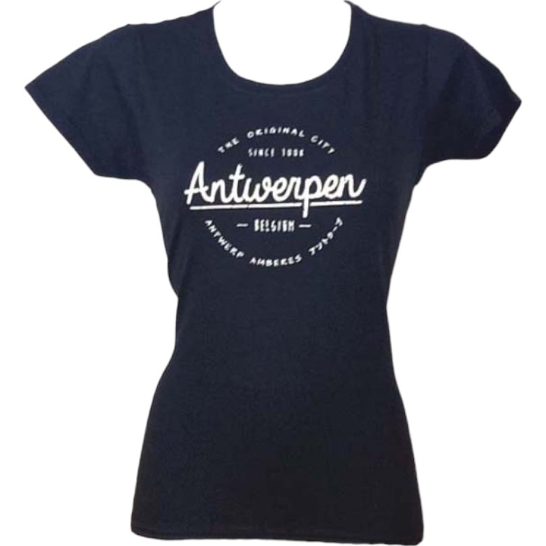 T-Shirt Ladies Antwerpen Original Black