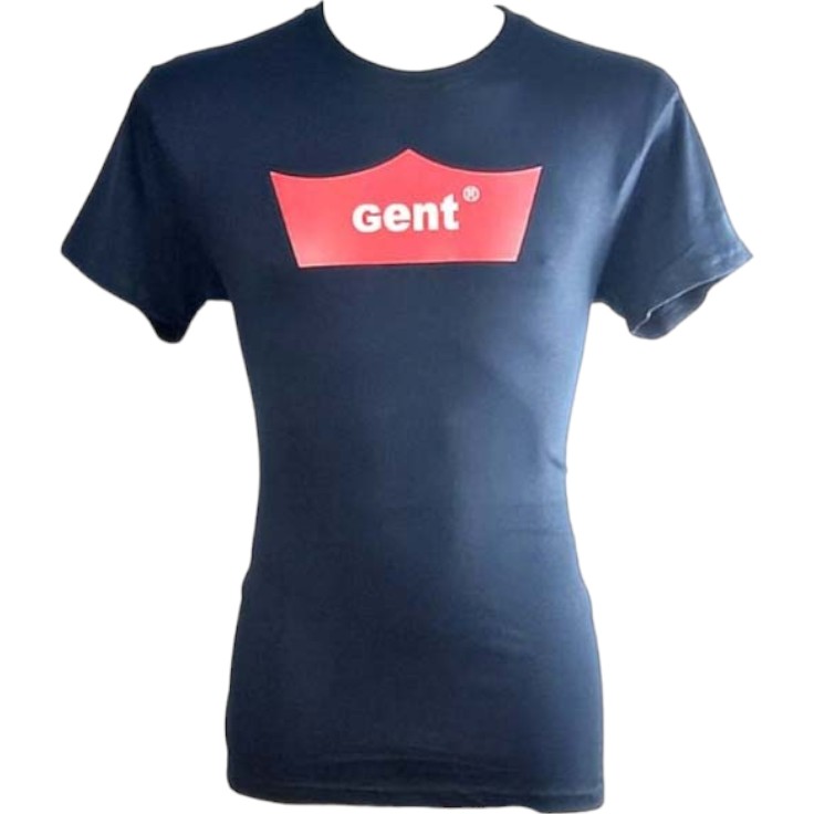 T-Shirt Adults Gent Red Crown Navy