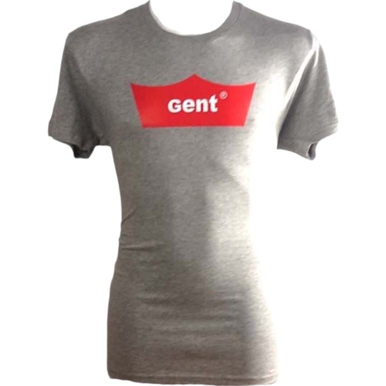 T-Shirt Adults Gent Red Crown Grey