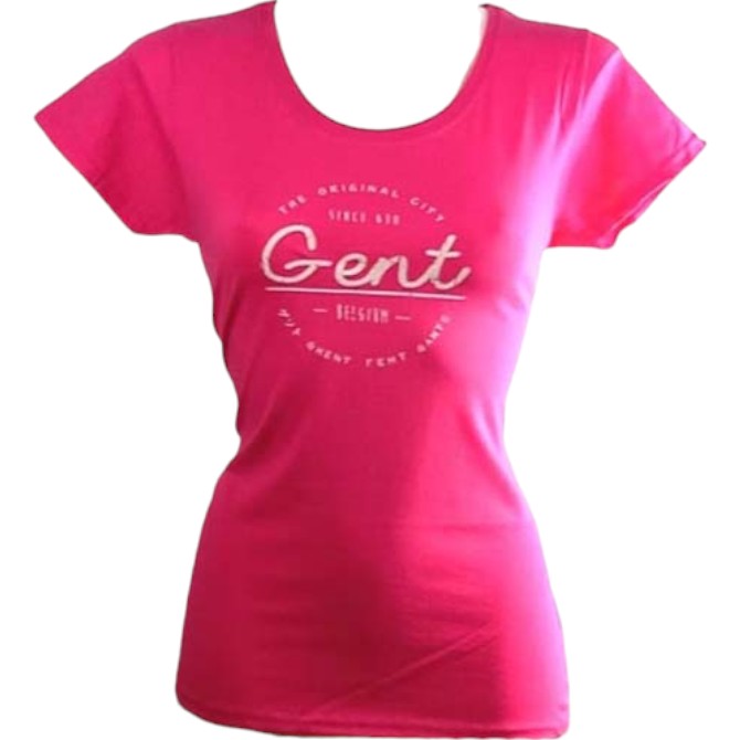 T-Shirt Ladies Gent Original Fuchia