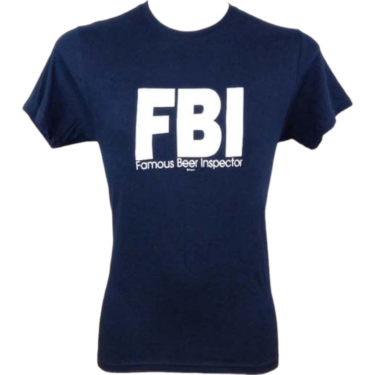 T-shirt FBI navy L