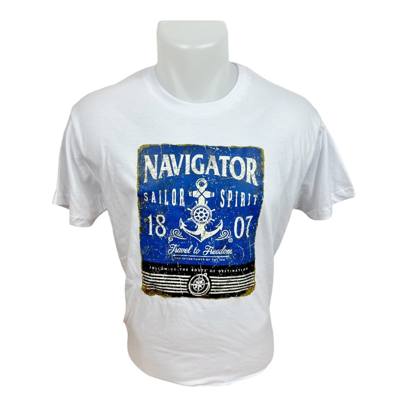 T-shirt sailor spirit white L