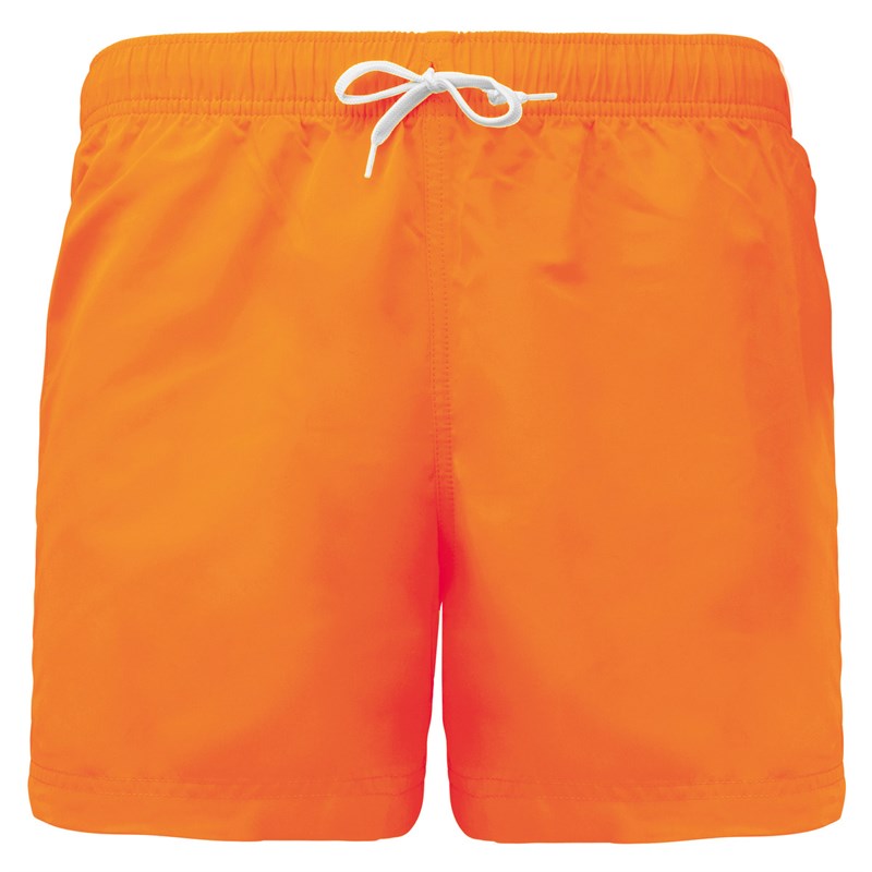Short de natation Orange large